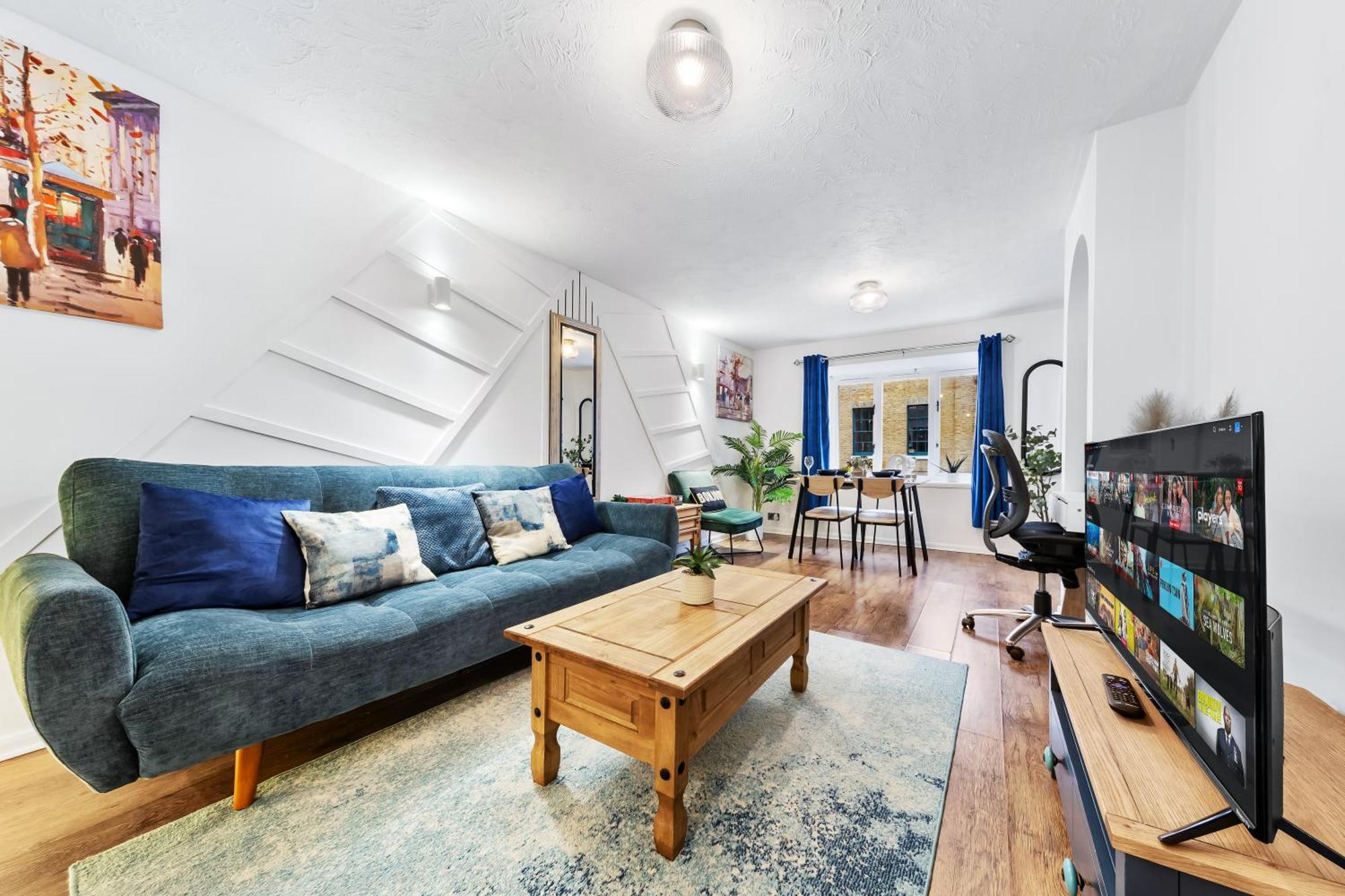 Quirky Canary 2Bed, Free Parking, Smart Tv & Games Λονδίνο Εξωτερικό φωτογραφία